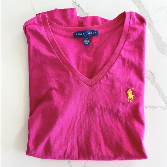 Ralph Lauren v-neck tee - Picture 1 of 2
